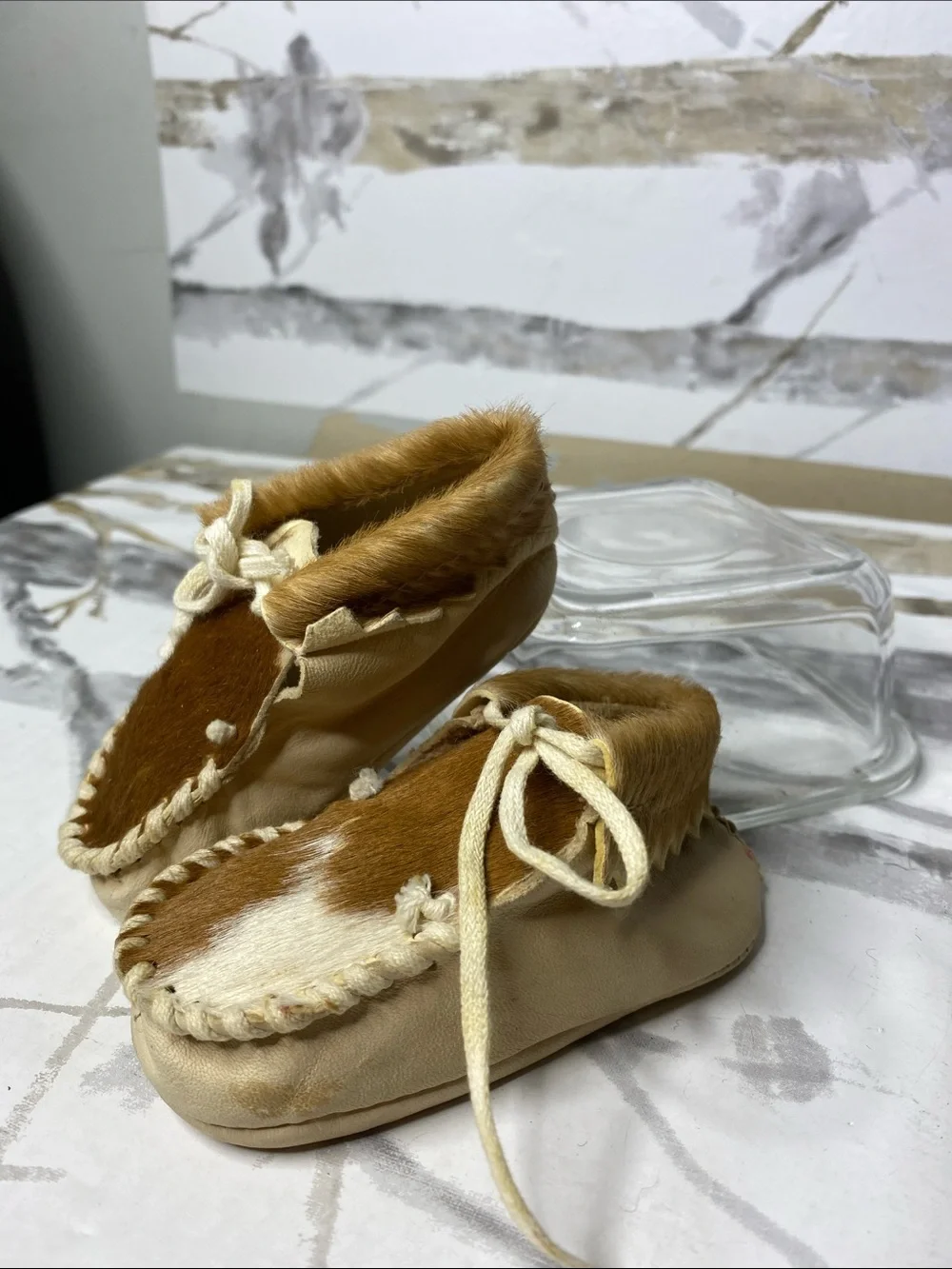 Vintage Taos Infants Slippes Moccasins